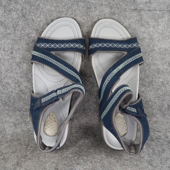 Dr Scholls Shoes Womens 8 Sandals Sport Comfort Dynomite Adjustable Strap Blue - Picture 7 of 11